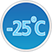 Minimum Service Temperature -25°C